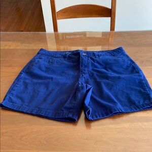 Navy Classic Shorts for Women. EUC